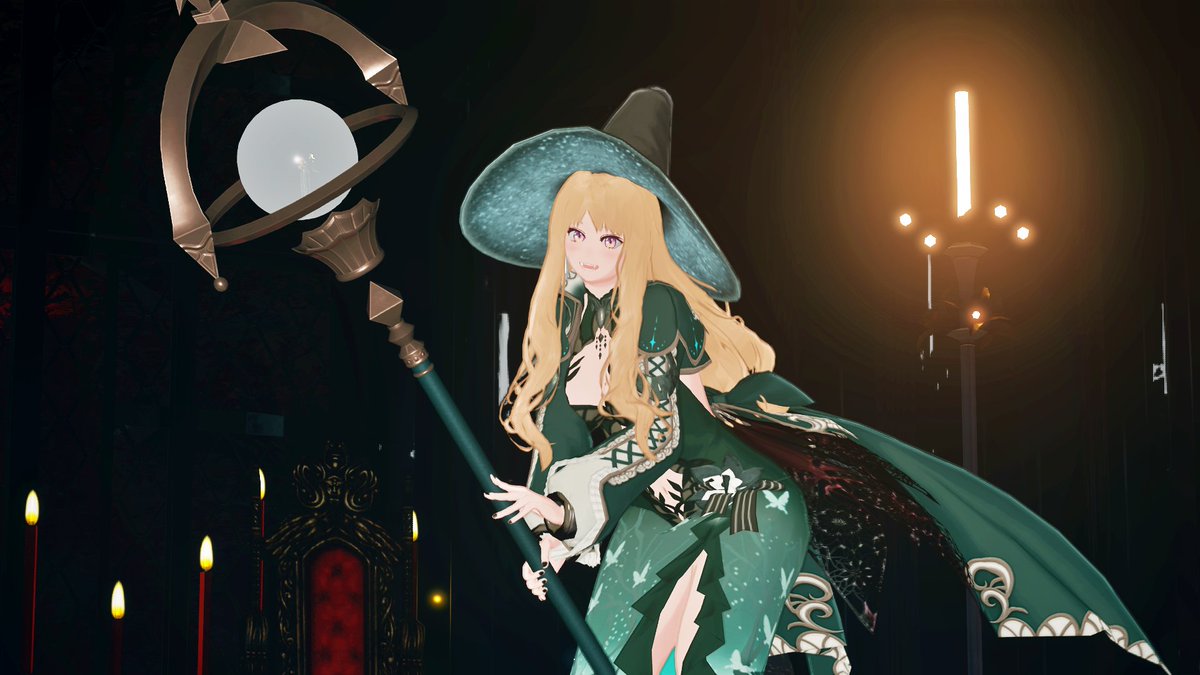 魔女だー！
#PSO2NGS_SS
#メンテの日なのでssを貼る