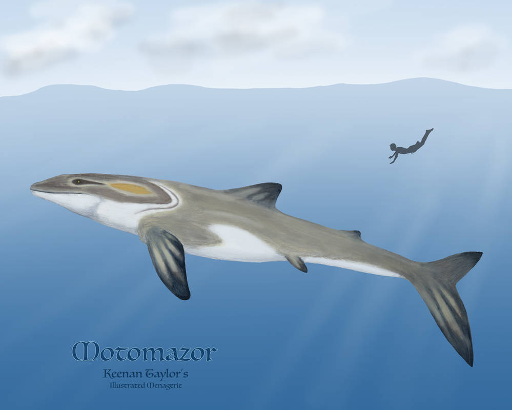 2026, 2024, 2021, and the 2020 version that was certainly not the first iteration of the motomazor, but was the first version that's *basically* the animal we have today. In earlier drafts it was a more standard mosasaur, before that a giant thalattosuchian, and in 2006...