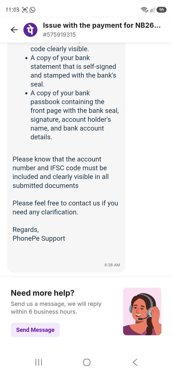 rjswamy's tweet photo. @PhonePeSupport unacceptable gold sold on emergency on 27th march till now no money credited on my account ticket raised no from your side bank statement also sent 
As per your request still money not came whats going on whom to ask I'm in outside country please reply https://t.co/2hPBOy5MsP