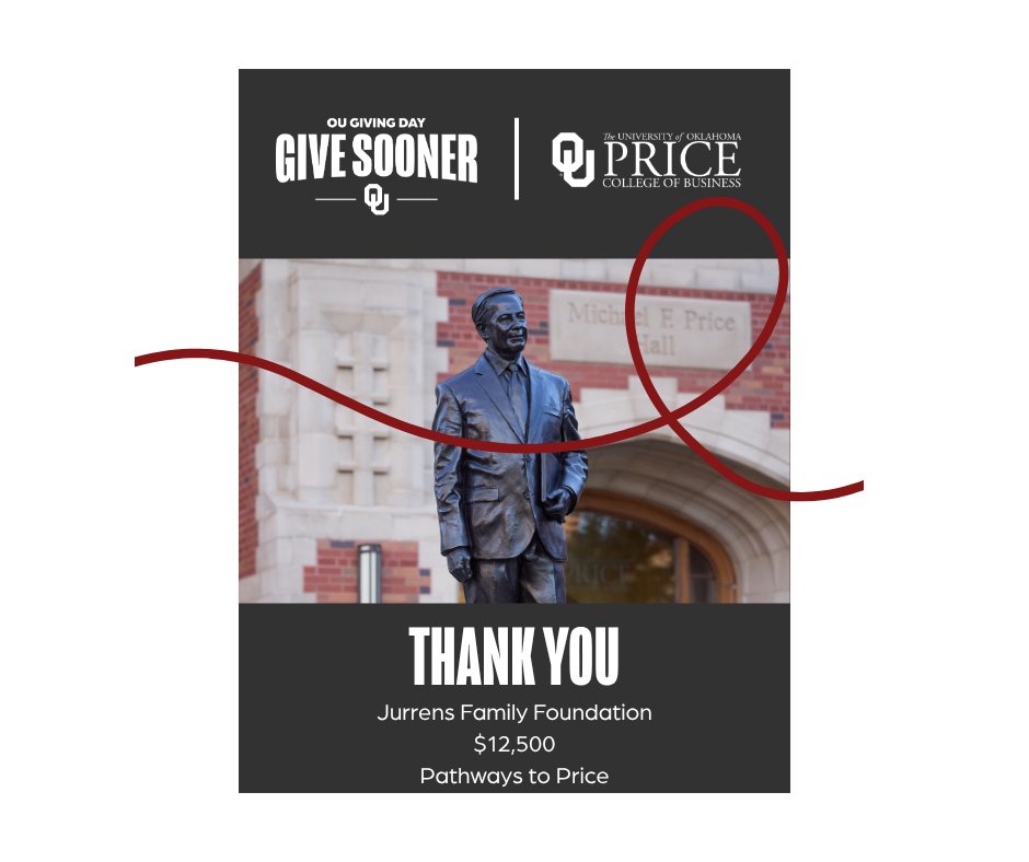 Price College of Business tweet media