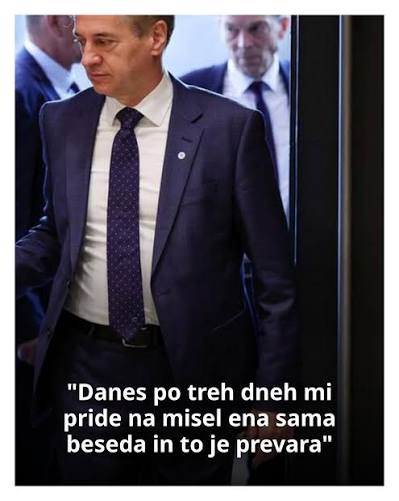 Najprej mu je na misel prišla "ena sama beseda" ... VELEIZDAJA. Potem spet ena sama ... PREVARA. In katera bo naslednja "ena sama"?

Meni pa prideta na misel kar dve ... AVTENTIČNI BEDAK.