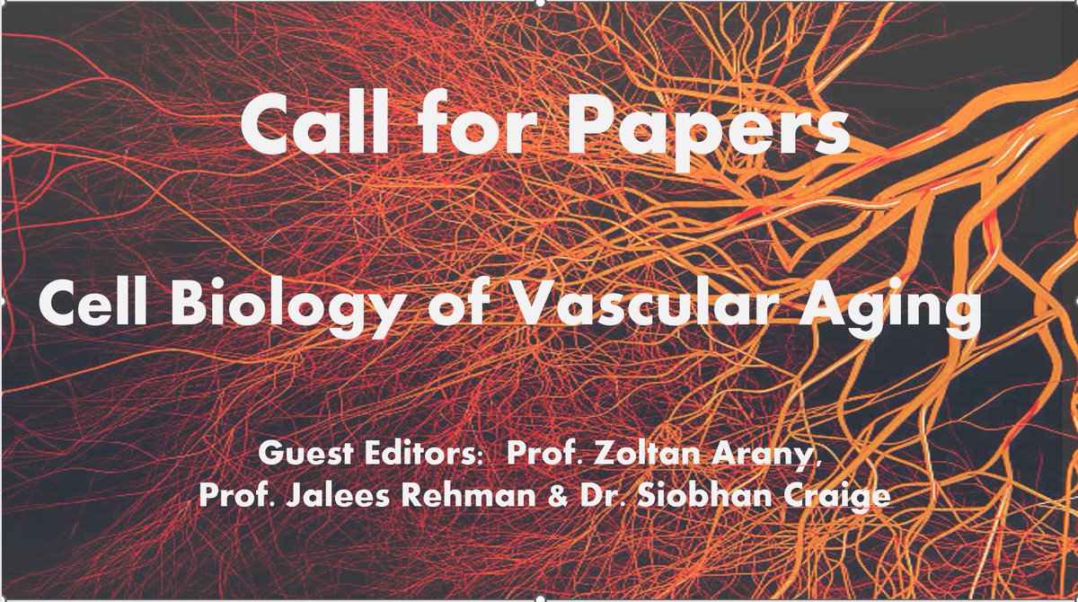 GeroScienceAGE's tweet image. 📢 #CallForPapers

The call -"Cell Biology of Vascular Aging'- is focusing on the role of molecular mechanisms of #aging in the pathogenesis of cardiovascular diseases, #COVID19, #hypertension, #obesity and ##vascularhomeostasis.

Read more in the comments and submit📧 at the