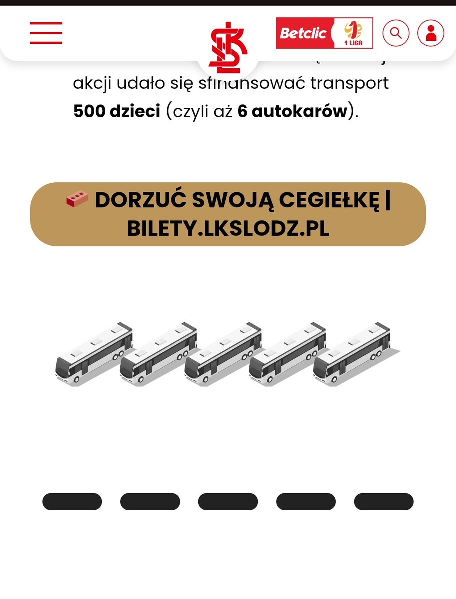 Znowu jest zbiórka na autokary. Wpłacamy 💪