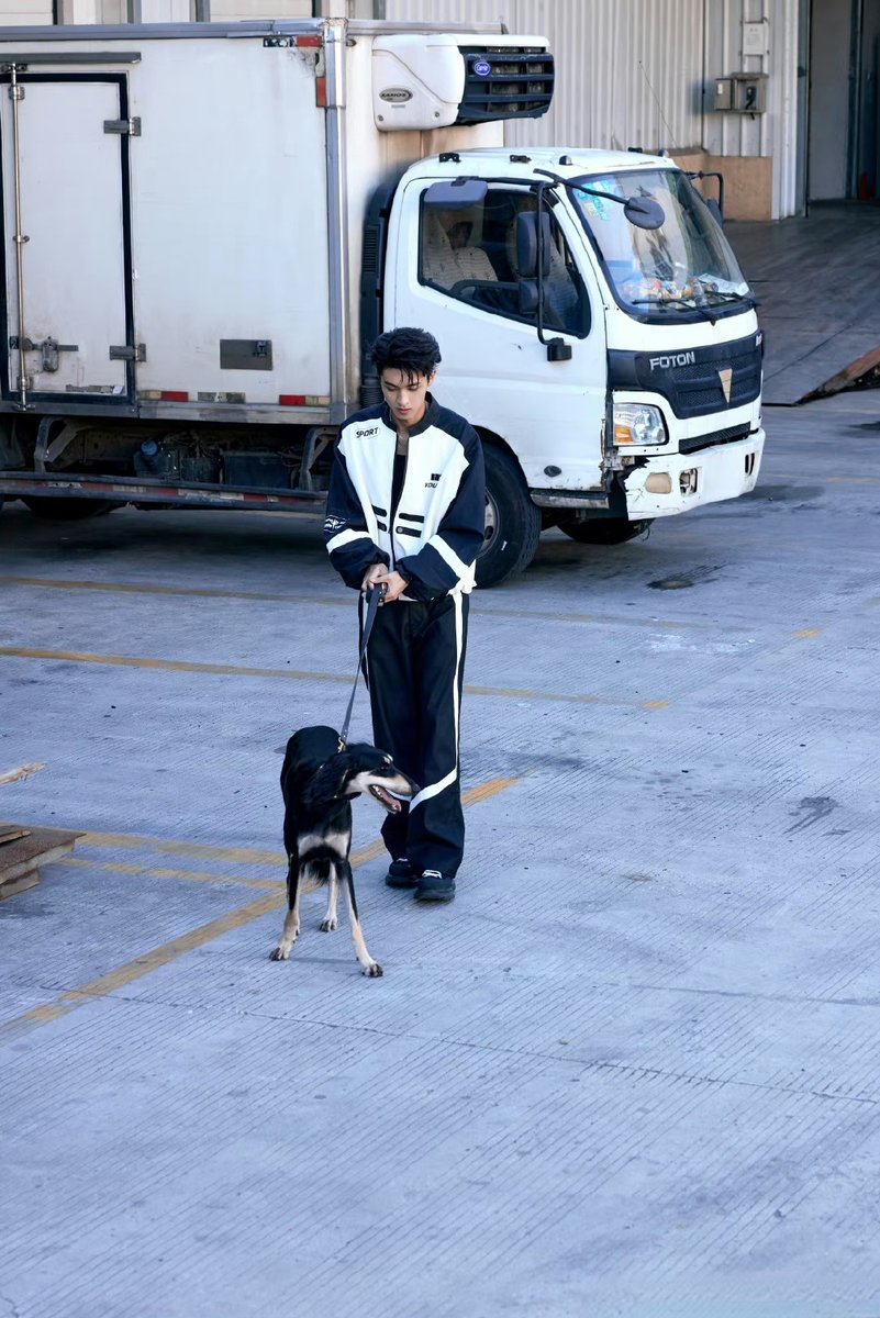 OmarDercy's tweet image. Spotted a golden retriever “helping” its owner carry groceries—one tiny bag in its mouth, tail wagging so hard it’s a blur.  #StreetMoments #DogsofNYC