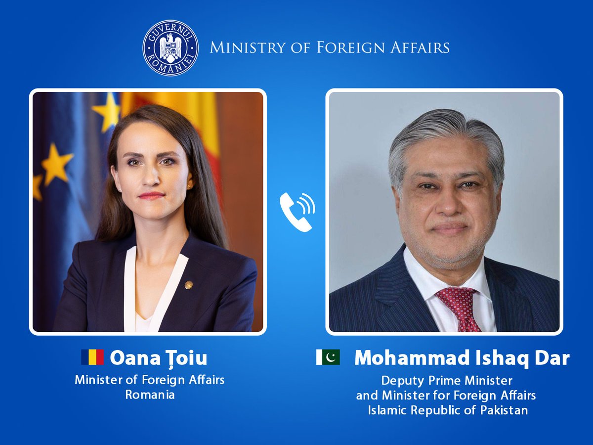 I have just concluded a call with DPM/FM Senator Mohammad Ishaq Dar <a href="/MIshaqDar50/">Ishaq Dar</a>. We discussed the regional developments in the Middle East, including the recently held Islamabad Talks.

I thanked Minister Ishaq Dar for Pakistan’s sustained mediation efforts, alongside regional
