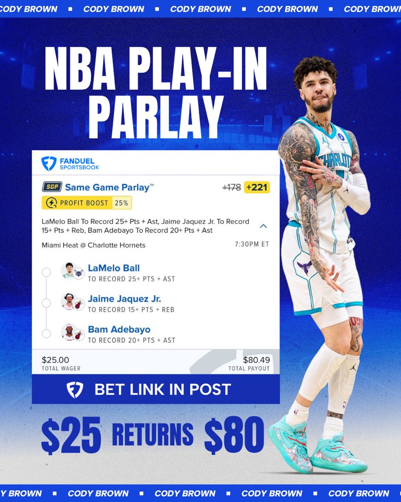 Cody Brown Bets tweet media