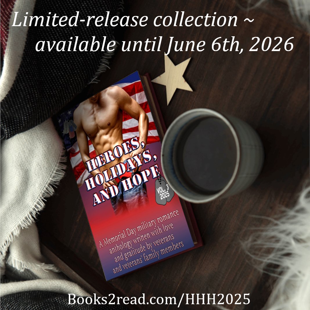 LauraMBaird's tweet image. Don't miss this #limitededition #romancecollection filled with excitement and passion. A #militaryromance anthology benefiting @wwp 💙 books2read.com/HHH2025 ❤️