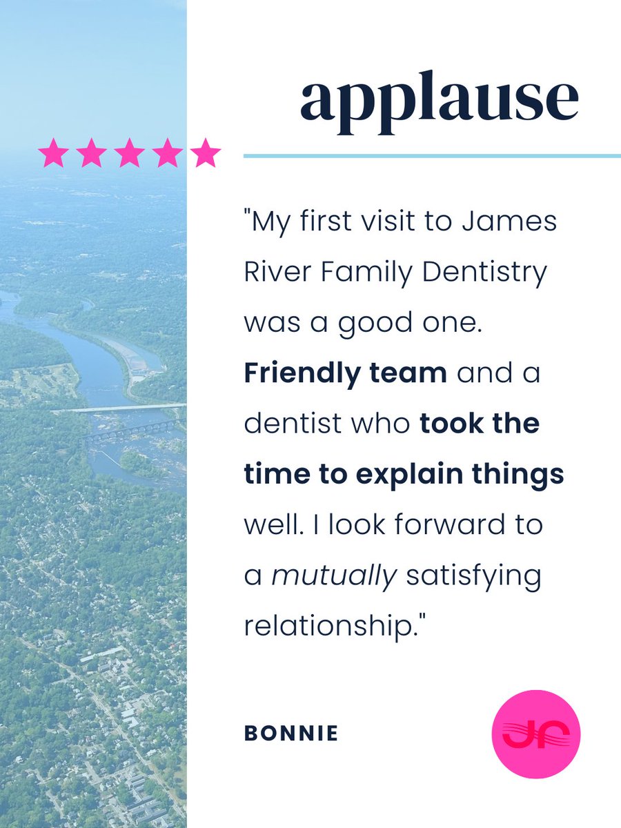 jrfamilydentist's tweet image. A great first visit sets the tone for everything that follows. 💗

Bonnie, thank you for your kind words &amp;amp; for choosing our team. We’re here to build lasting relationships rooted in trust and care! ✨

Come visit us today!

🌐 | vist.ly/4yeu5

#RVA #ThankYou
