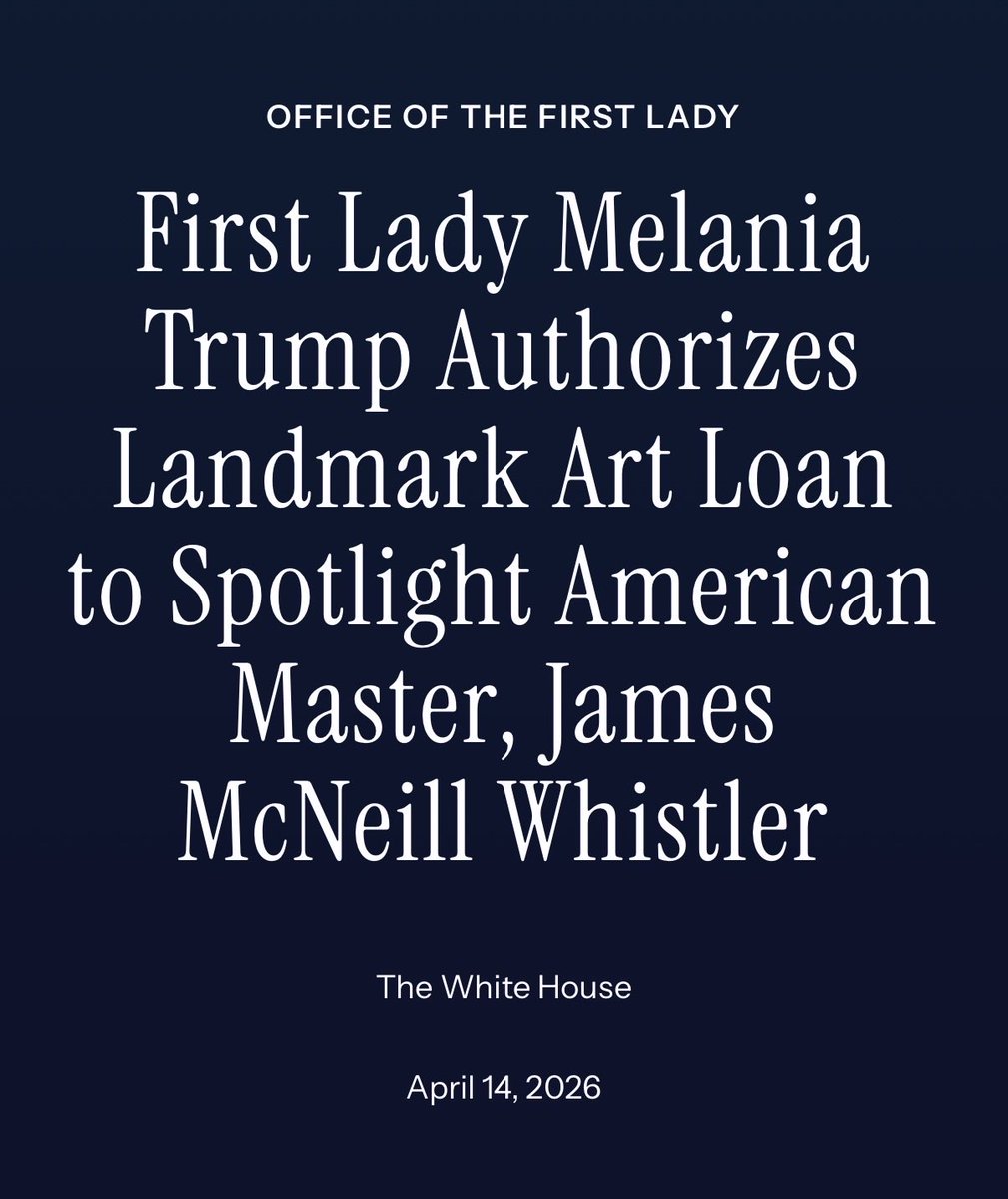 First Lady Melania Trump tweet media