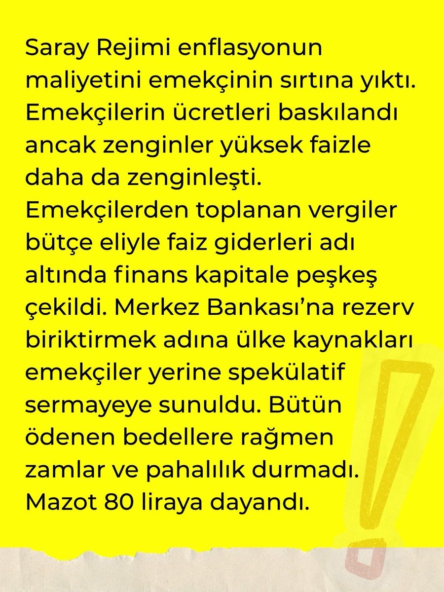 Sosyalist Dayanışma Platformu tweet media