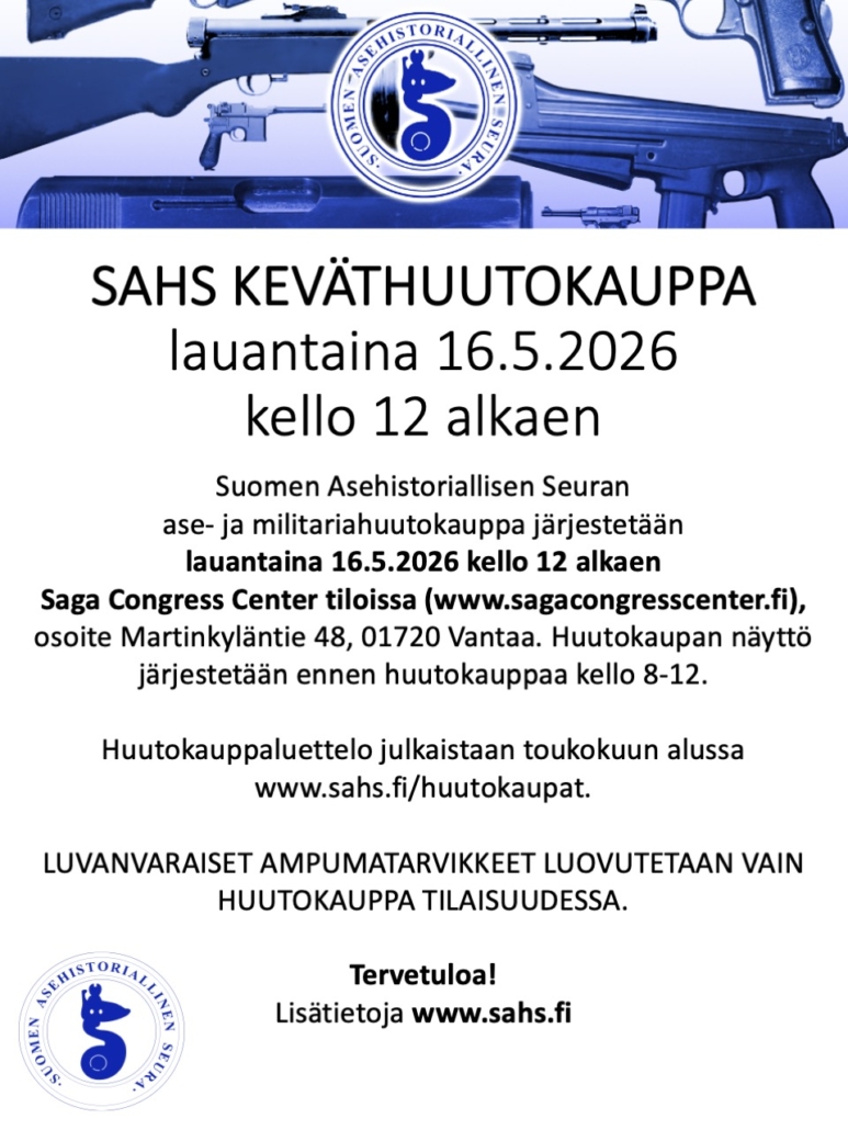 Suomen Asehistoriallinen Seura (@sahs_ry) on Twitter photo 