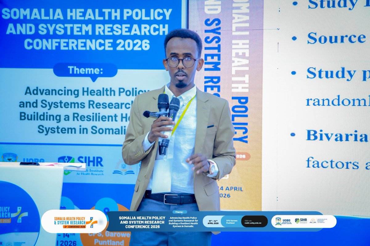 abdullahIndho20's tweet photo. Measles Vaccination Dropout and its Associated Factors among Children Aged 15-23 Months in Qardho District, Northeastern Somalia: A Community-Based Cross- Sectional Study

#SHPSTR2026 #UHC #SomaliaHealthPolicy #HealthSystemsResearch
#BiciidCenter #SomaliCulture https://t.co/I9Nlvf7nE7
