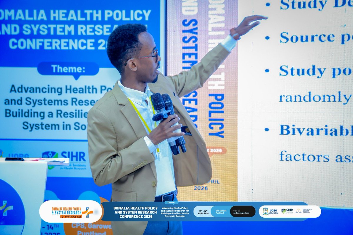 abdullahIndho20's tweet photo. Measles Vaccination Dropout and its Associated Factors among Children Aged 15-23 Months in Qardho District, Northeastern Somalia: A Community-Based Cross- Sectional Study

#SHPSTR2026 #UHC #SomaliaHealthPolicy #HealthSystemsResearch
#BiciidCenter #SomaliCulture https://t.co/I9Nlvf7nE7
