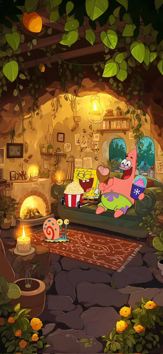 ioswallpaperx's tweet image. SpongeBob SquarePants