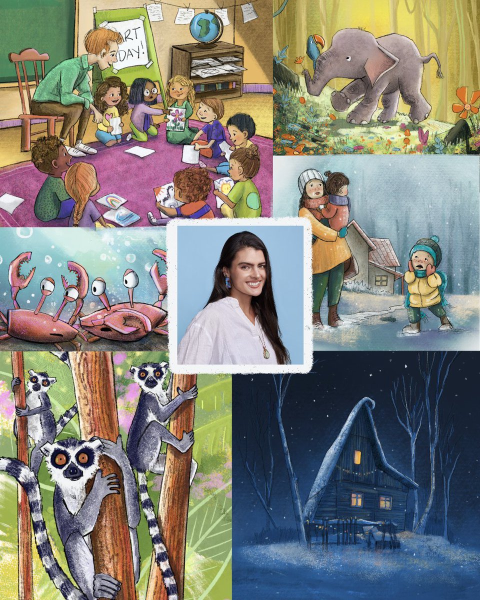 jendoehring's tweet image. Hello, art directors, editors and fellow creators! I’m Jennifer, an author-illustrator open to select new projects. I’m interested in illustrating picture books, board books, or anything #kidlit! Rep’d by Fairbank Literary. 
#portfolioday#kidlitart#childrensbookillustration