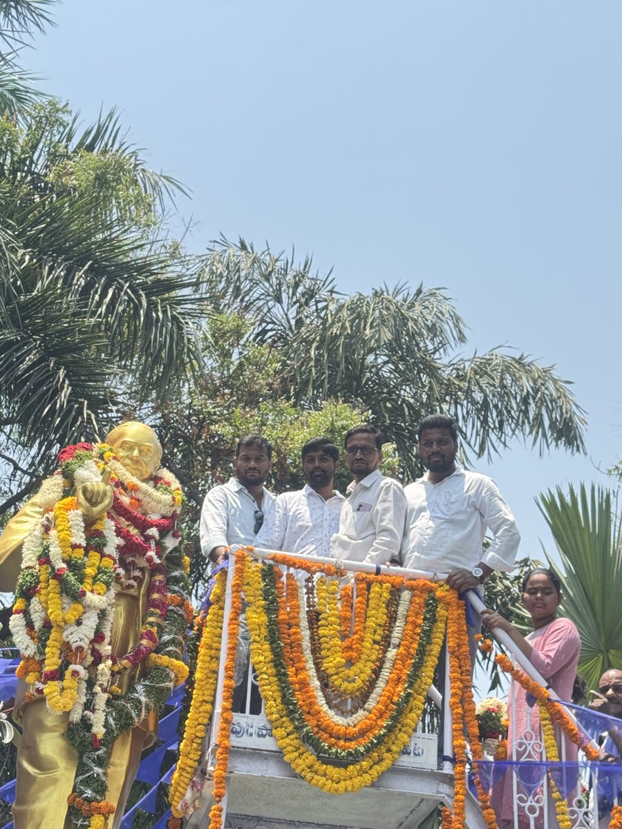 arshadboom4664's tweet photo. Today we Paid Tribute to DR Baba Saheb Ambedkar ji on his 135th Birth Anniversary. https://t.co/ZZAFIaCSoT