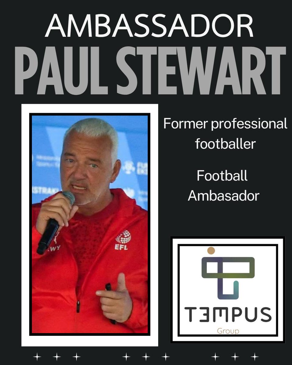 TheTempusGroup's tweet photo. @PStewy103  built a distinguished career across nearly two decades at the top of English football.

From Blackpool FC to Manchester City, Tottenham Hotspur, Liverpool FC and Sunderland AFC, he made 500+ appearances and earned England honours.

Welcome to Tempus Paul! https://t.co/eXz5N4xXCS