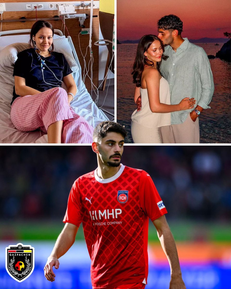 unserfussball's tweet photo. ⚽❤️Dimanche, lors du match Freiburg–Heidenheim, une campagne sera lancée pour soutenir la lutte contre la leucémie.

Cinja, compagne d’Eren Dinkçi a reçu un diagnostic de leucémie. Sa famille n’étant pas compatible pour un don, elle s’est inscrite sur la liste du registre DKMS🩸 https://t.co/0vJq7Mb7t6