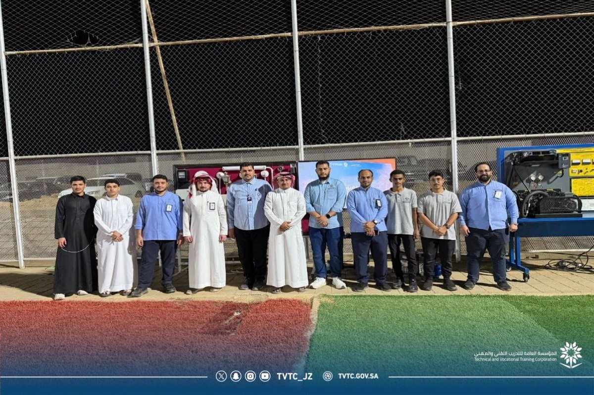 التدريب التقني بمنطقة جازان tweet media