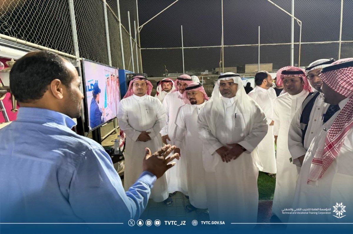 التدريب التقني بمنطقة جازان tweet media