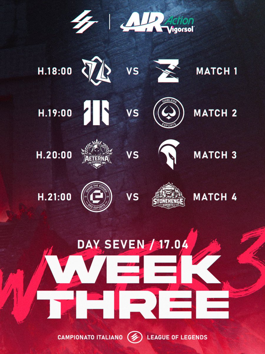 lit_official_it's tweet photo. Ultima settimana di Regular Season ⚡️ Il Bracket playoff si decide adesso.

👉 Scorri per scoprire tutti i match in programma! https://t.co/ZC9WQt0rru