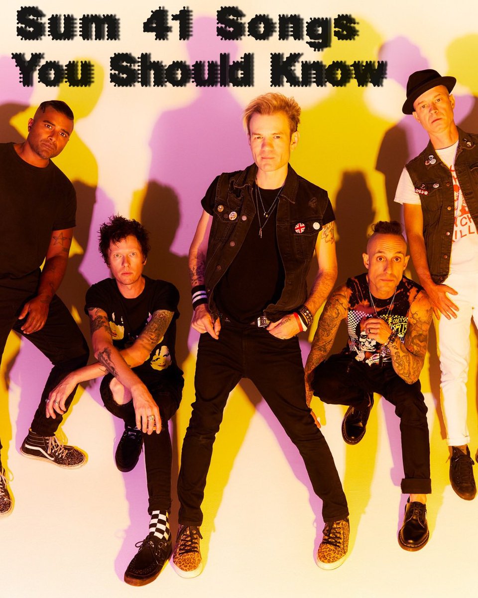 Sum41's tweet image. This is Sum 41 essential listening. ❤️‍🔥 What did we leave out?