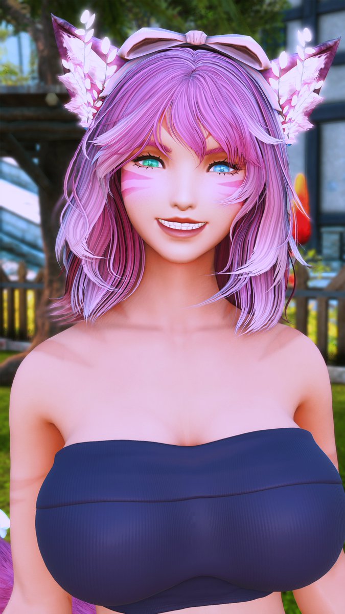 MisaoAfterDark's tweet image. Time to break everyone's immersion and lose all my followers~ 🤭

#FFXIVSelfie