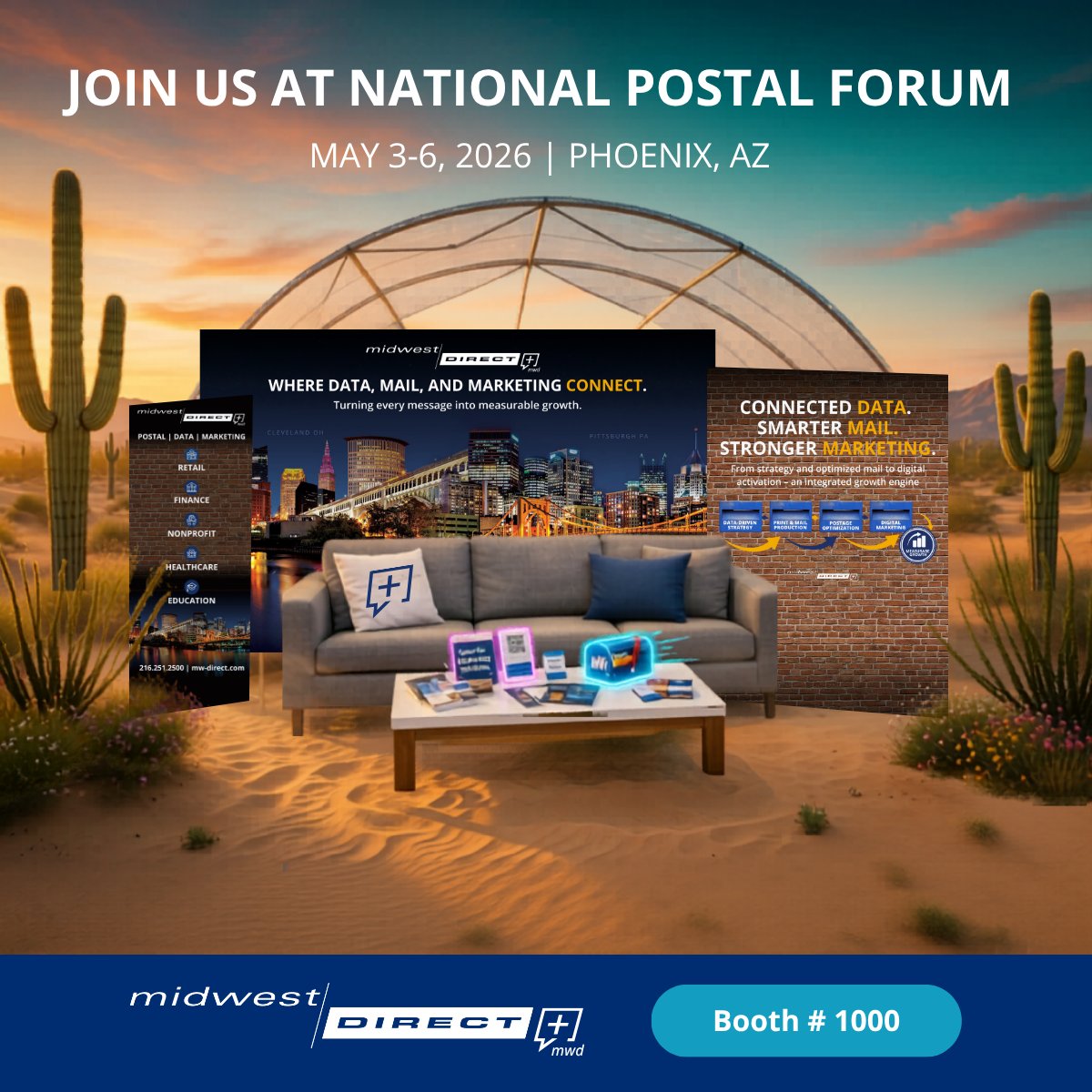 MW_Direct's tweet photo. 📬 We’re excited to announce that Midwest Direct will be sponsoring National Postal Forum 2026!

We’re proud to support an event that brings together leaders shaping the future of mail, data, and delivery.

Will you be attending? Let’s connect! 👇

#NPF2026 #NationalPostalForum https://t.co/peq21yklsA