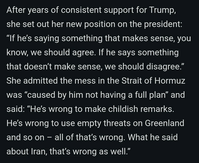 jdpoc's tweet image. #Tories #BadEnoch, then :

The UK's refusal to be a full part of this conflict [Iran] is a "strategic failure that weakened the UK's relationship with its closest allies."

"indecisive" and "insufficiently supportive"

AND NOW ... 6 weeks later ...