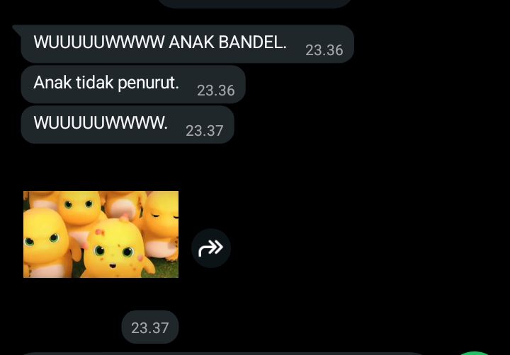 Apa iya anak bandel 😔