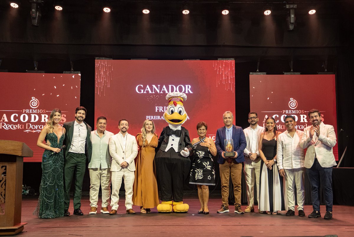 BolivarAcodres's tweet photo. MÁXIMO GALARDÓN A LA EXCELENCIA, PREMIO EL
“FUEGO DORADO”🔥🔥
@frisbylohace
#Frisby
#Cartagena
#Acodres
#RecetaDorada2026 https://t.co/weJZVeJqSf