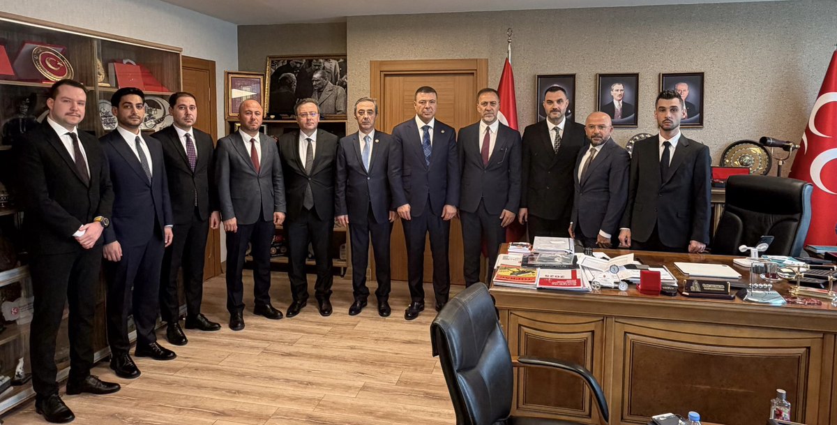 Genel Başkan yardımcımız Sayın Özgür Bayraktar‘a hayırlısı olsun ziyaretinde bulunduk.