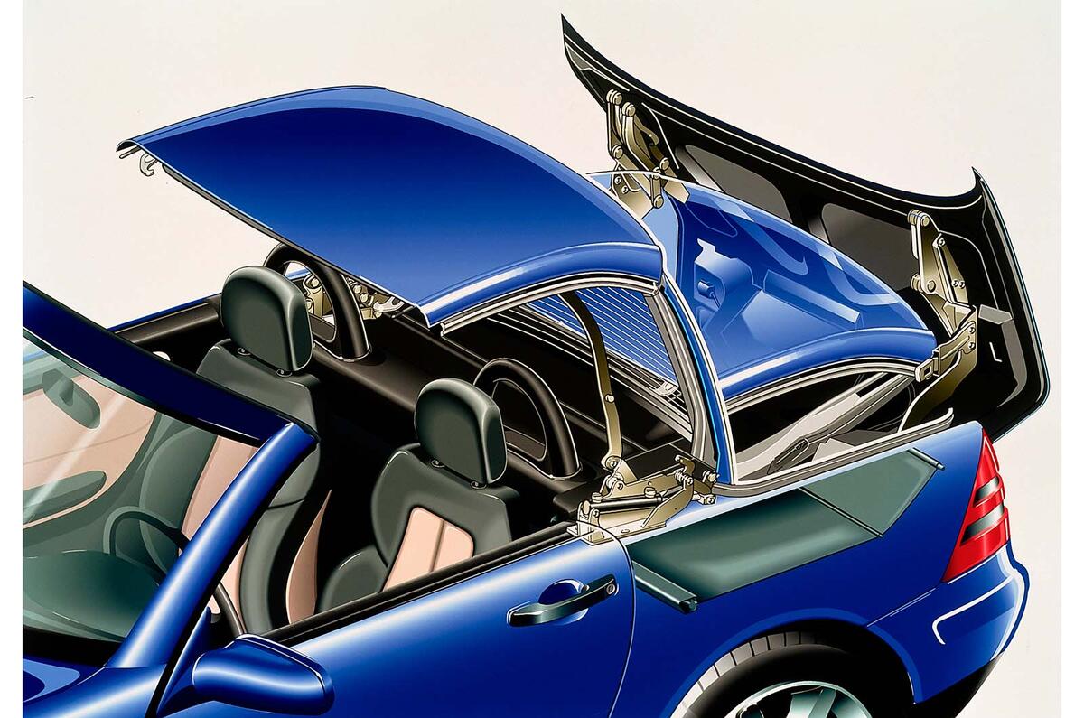 autocar's tweet image. Megane, 206, SLK: Whatever happened to hard-top convertibles? 🤔 buff.ly/wBpqU13
