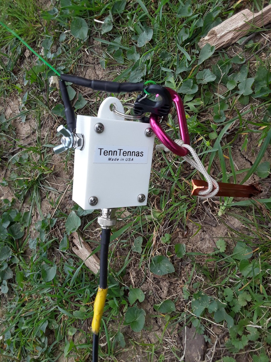 N4JAW's tweet photo. Beautiful spring afternoon for a #amateurradio #hamradio #pota #parksontheair activation with a #straightkey with my #heathkit #hw8 #cw #morsecode #qrpradio Transceiver into a #qrp #EFHW #tenntenna transformer. https://t.co/y6ldF4sdZg