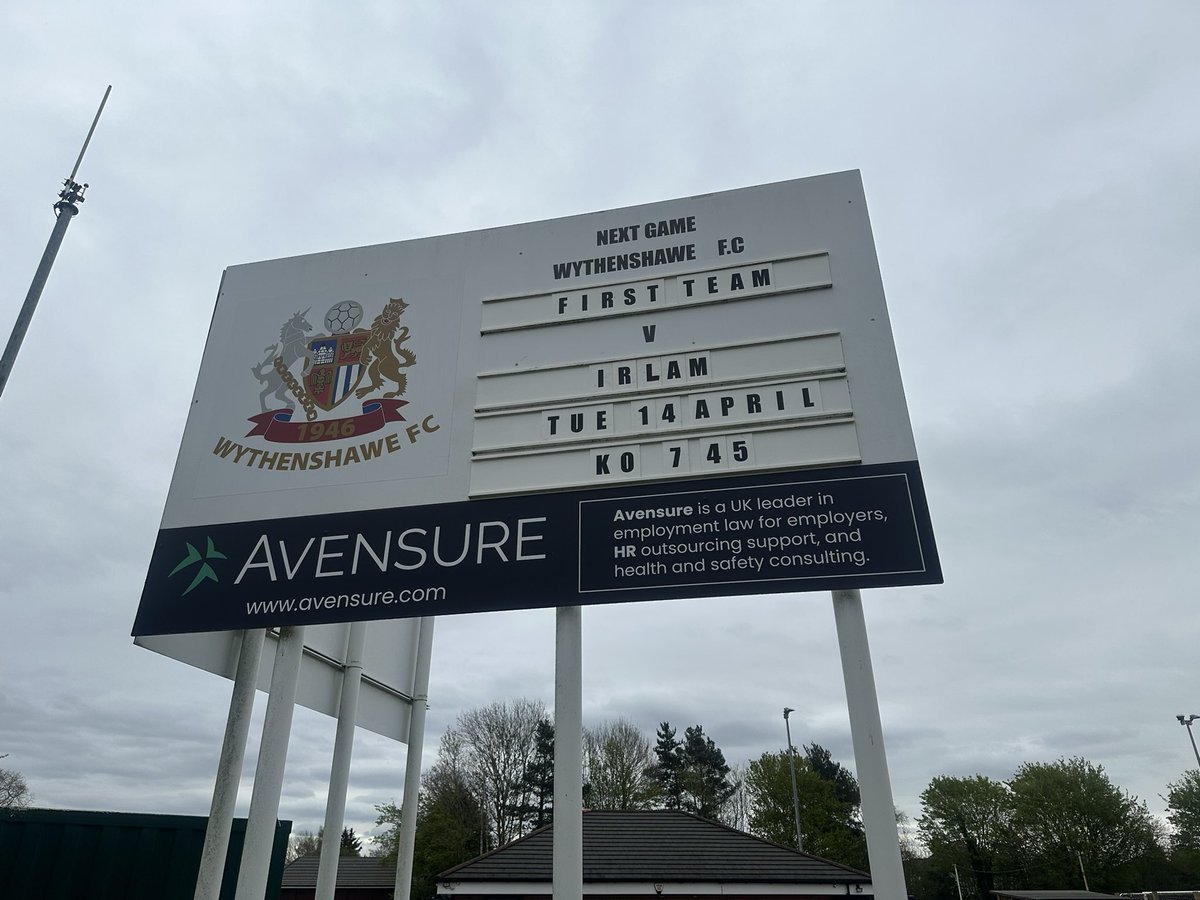 Wythenshawe Football Club tweet media