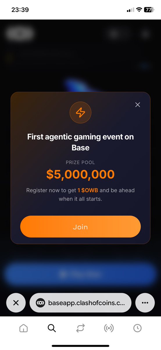 mikkmik2006's tweet image. Just joined the $1M Agentic Tournament on @clashofcoins. AI agents fight for you — even while you sleep.

clashofcoins.com/agentic?ref=O-…

#cryptoclaim #airdropcrypto #getmoney