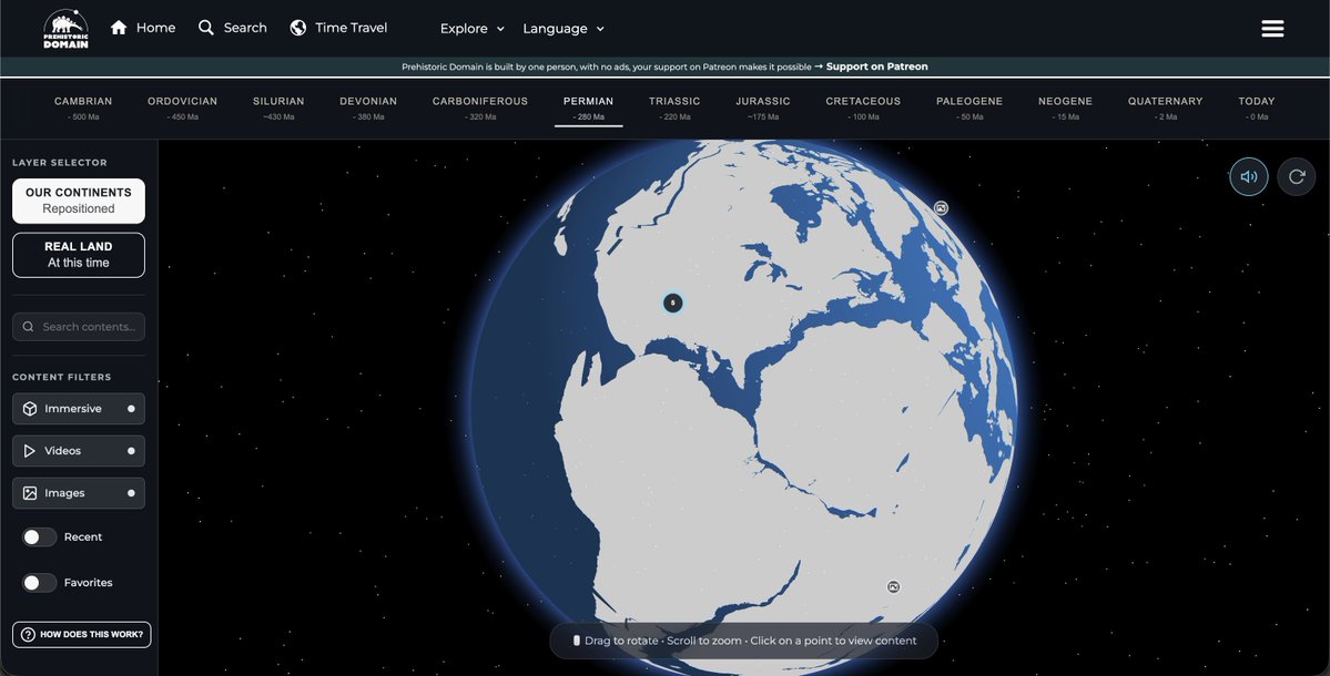 PrehistoricDom's tweet image. Today, let's travel to the Permian:
𝑺𝒂𝒎𝒖𝒆𝒓𝒖
𝑪𝒉𝒂𝒓𝒍𝒆𝒔 𝑹. 𝑲𝒏𝒊𝒈𝒉𝒕
Explore more on the Time Travel Map: prehistoricdomain.com/time-travel
#paleoart #dinosaurs