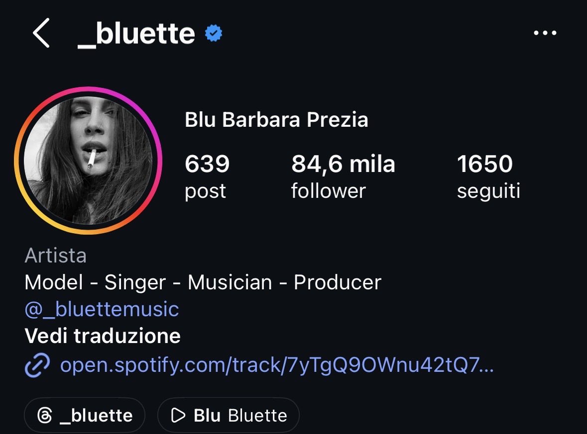 Blu: “ io sono entrata che avevo 90mila follower chissà quanti ne ho ora” 😂#gfvip
