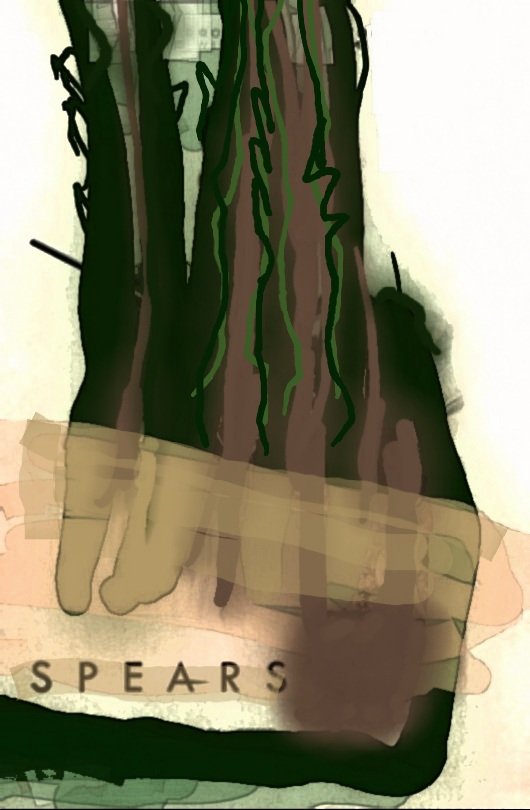 theinfiniteidea's tweet image. Dredge and Reshape: Series 5: Attracting to the higher self: 2/12: Appreciating the stacks of organic asparagus, carefully half-wrapped in brown paper

#drawing #text
