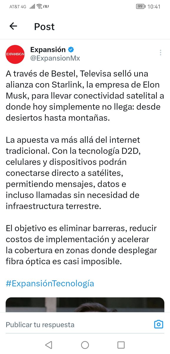 jimenez_yaez's tweet photo. @Carlos_Vassan También televisa, está haciendo alianza con starlink https://t.co/OyEwXbtTrX