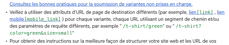 sebtonnellier's tweet image. Question #Woocommerce : comment gérez vous les URLS de produits variables pour Google Merchant avec "item_group_id" sachant que l'url produit reste la même et que google veut uniquement des urls de fiche distinctes. 🫤 RT appréciés