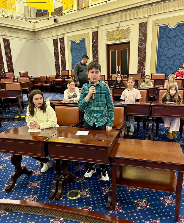 SalemSchoolsk12's tweet photo. Elevating Learning:

Witchcraft Heights Elementary School Scholars Debate ‘Longer School Day, No Homework’ Law at Edward M. Kennedy Institute for the US Senate: https://t.co/7z5Juu92JX

@EMKInstitute https://t.co/FoVCe2YOj1