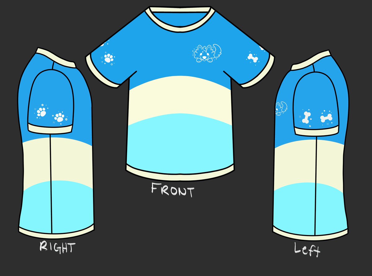 Okay sooo what if we either added another color of sweater OR make T shirt in my campaign? 🤔🤔
Gimmy some thoughts!