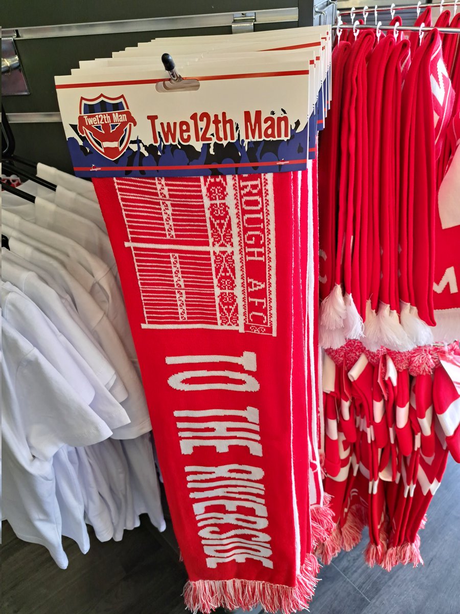 Available now in the club shop.