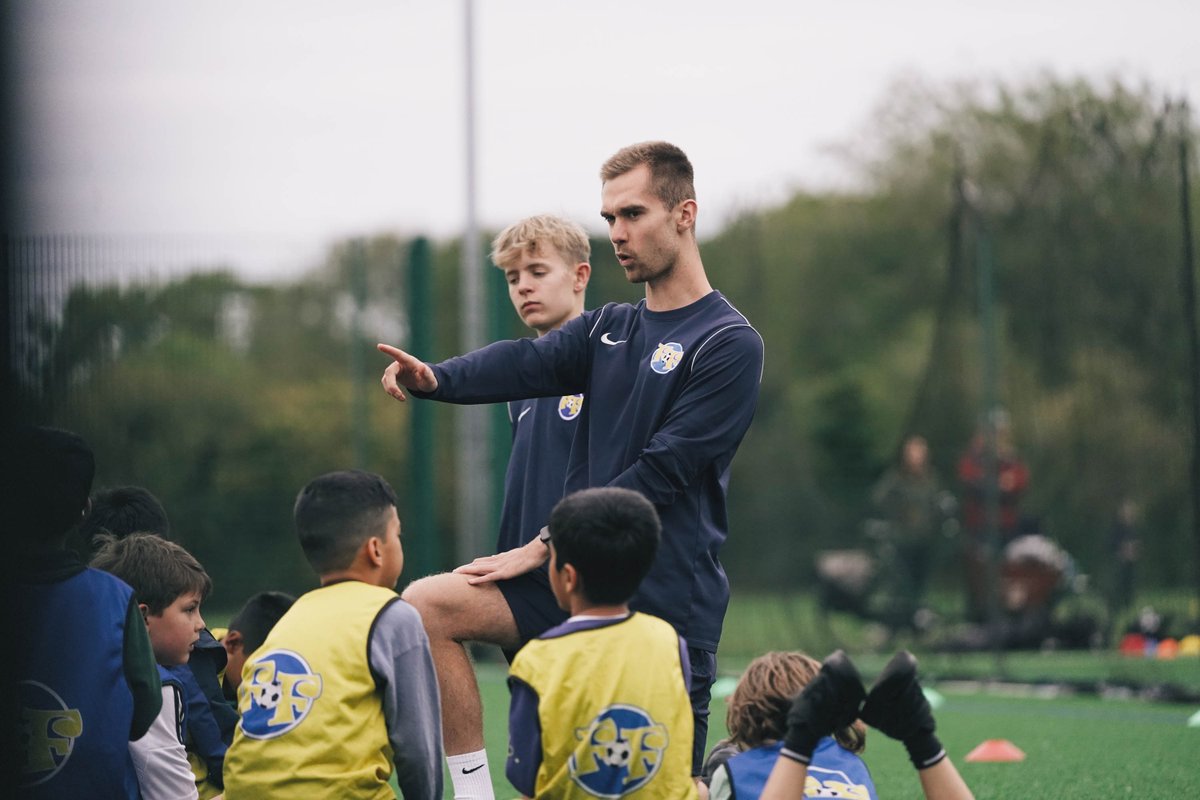 🎩 HATS OFF to Lead Coach Nat!

Today, the van is parked up and in the garage, which means I can't get to our sessions over the next day or so Nat has stepped forward and is leading from the front.

He is a firm favourite and is brilliant at engaging and inspiring children!