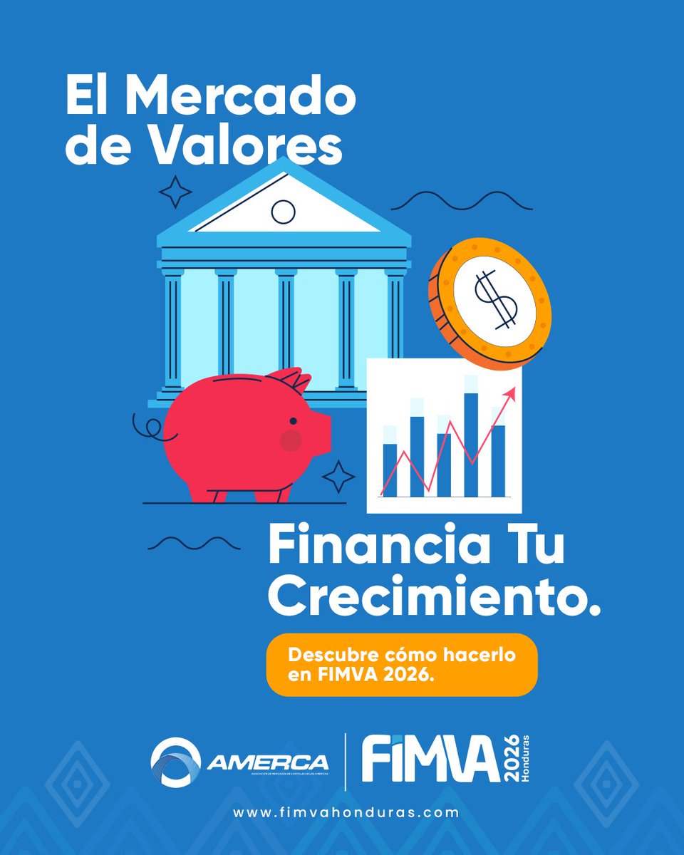 Las empresas que crecen no dependen únicamente del crédito tradicional.
El Mercado de Valores abre nuevas oportunidades para financiar expansión, innovación y proyectos de alto impacto.
🔗 Regístrate y asegura tu cupo fimvahonduras.com