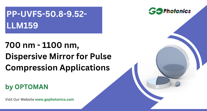 gophotonics's tweet image. Built to reflect performance.

The PP-UVFS-50.8-9-52-LLM159 Optical Mirror from OPTOMAN is designed for precision laser systems.

⚡ High-reflectivity coatings
⚡ Low loss &amp;amp; distortion
⚡ Durable for demanding setups

🔗 ow.ly/TnGl50YIESw

#Optical #Mirror #Dispersive #UVFS