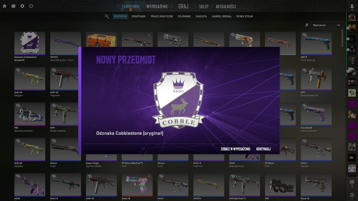 Vipo428's tweet image. Something new
Sometimes you deserve something for yourself :D
Activated it

#cspin #csgo #genuinepins #cs2 #cs2pin #csgopin #cobblestonepin #cobblepin