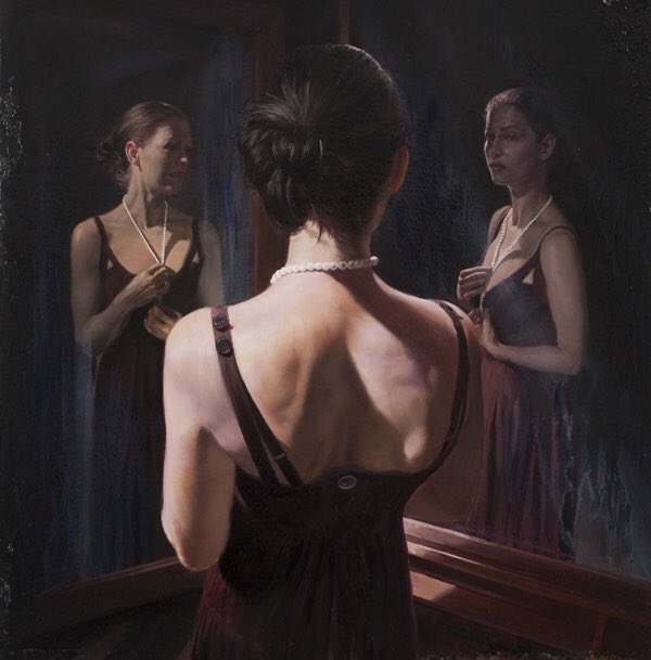 GuernseyJuliet's tweet image. #Words #Art 
“And now here I was, a first person singular. If I'd chosen a different direction, most likely I wouldn't be here. But still - who is that in the mirror?” 
Haruki Murakami

🖌️Jon Boe Paulsen 🇳🇴 

Tag ⬆️⬇️