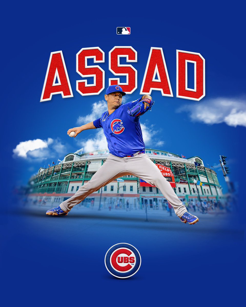 soymiguelgil's tweet image. @javierassad77 🇲🇽⚾️🔥 Desde Tijuana @cachorros 
#Cachorros  edit. 💻 MG. 
#JavierAssad #ChicagoCubs #posterdesigns 
#tijuanaméxico